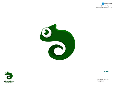 Chameleon Logo branding design icon illustration logo logo design logotype vector