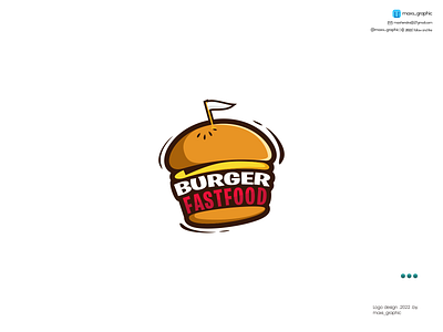 Burger logo branding design icon illustration logo logo design logotype vector