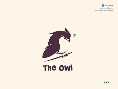 The Owl Logo branding design icon illustration logo logo design logotype vector