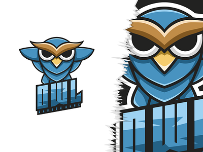 Owl Mascot Logo branding design graphic design icon illustration logo logo design logotype vector