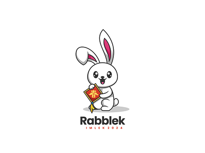 Rabblek Cute Logo branding design graphic design icon illustration logo logo design logotype vector