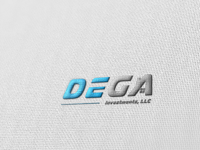 dega icon logo design logotype