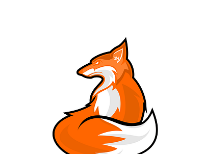 foxs animation app branding design icon illustration logo logo design logotype typography