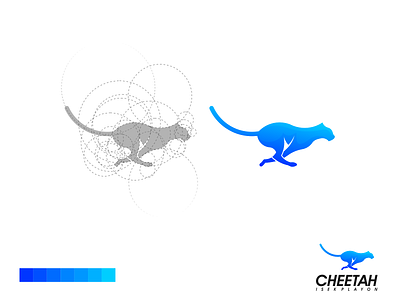 Cheetah Logo animal app brand branding cheetah design identity illustration lettering logo modern tech technology vector