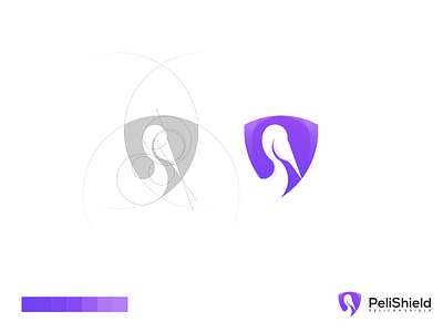 Pelican Shield Logo animal app brand branding design identity illustration lettering logo modern pelican secure security vector