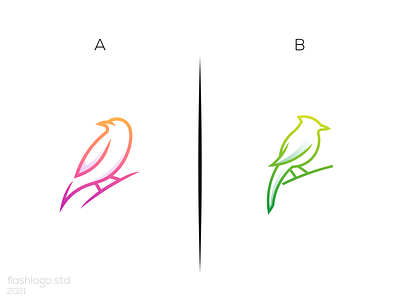 Bird Logo animals app bird brand branding clean design grid identity illustration lettering logo minimal minimalist modern simple vector