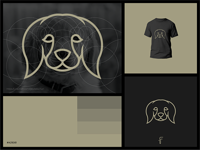Dogo Logo animals app awesome brand branding circle clean cute design dog grid identity illustration lettering line logo modern pet simple vector