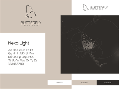 Butterfly Logo animals app awesome brand branding butterfly clean design grid identity illustration lettering logo minimal modern simple ui vector