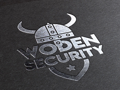 Logo Wooden Security branding business businesscard design logo logodesign