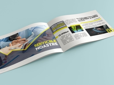 Brosura branding brochure design business design