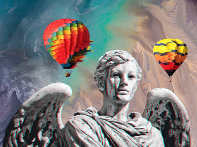 angel on eart collage collage art collage maker collageart glitch glitch art glitchart glitchy photoshop photoshop art unique