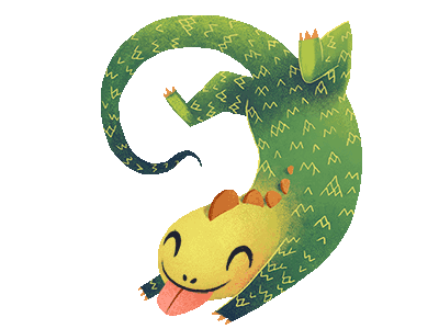 Silly Lizard for imo