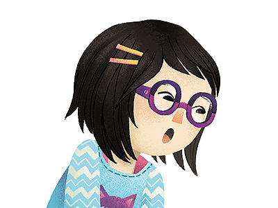 Sophie character design childrens girl illustration kids