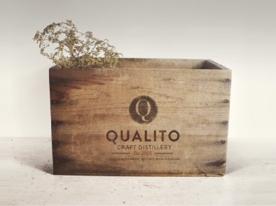 QUALITO Craft Distillery Brand alchohol brand brand design brand identity craft craft gin distillery gin hipster logo logotype