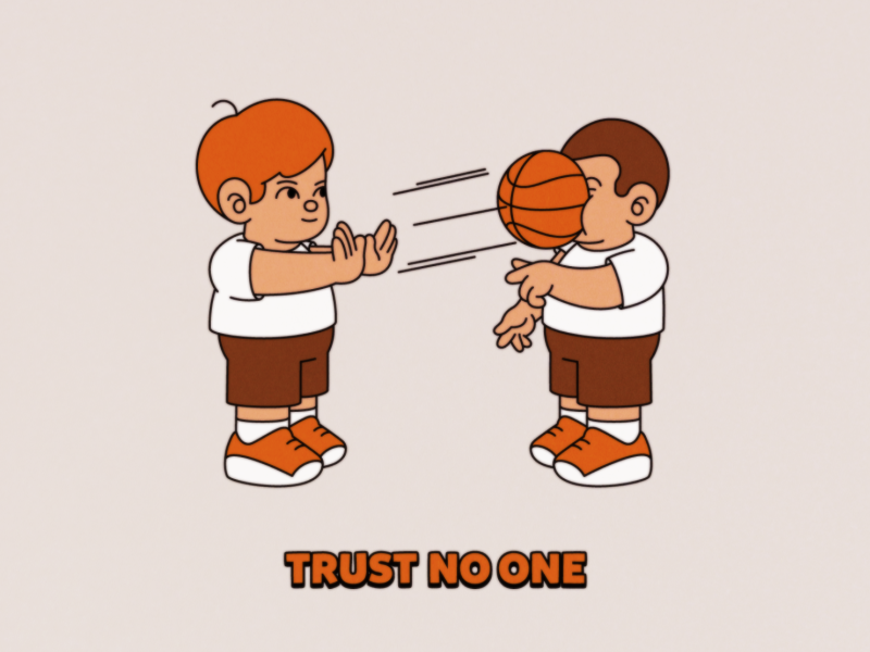 no trust clipart