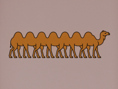 Complex Camel adobe illustrator animal camel caravan graphic illustration illustrator mug retro