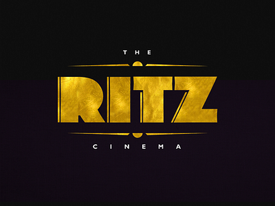 Ritz Cinema logo design logo typography