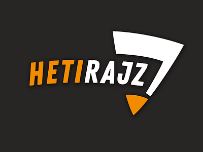 Heti Rajz/Weekly Drawing Logo icon logo