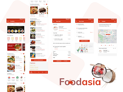 Foodasia: Android Food Ordering App