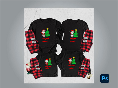 Christmas kit Mockup adobe adobe photoshop art black branding branding design christmas kingtharu kingtharu graphics red shorts sleeves