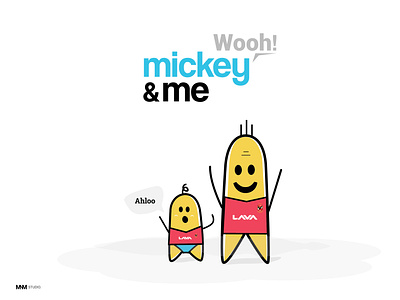 Mickey and me illustrations