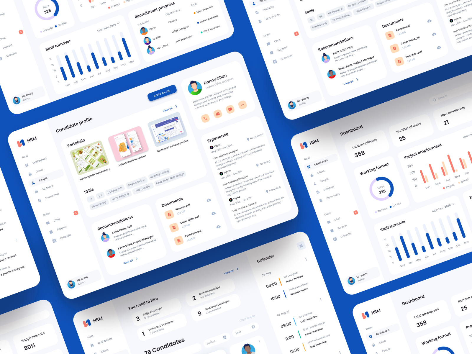 HR Management by Rani Mulyani on Dribbble