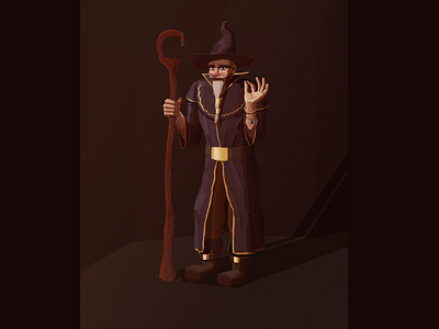 Wizard Concept Art caracter design concept art fantasy fantasy art game art illustration photoshop