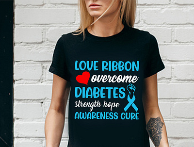 Diabetes T shirt design