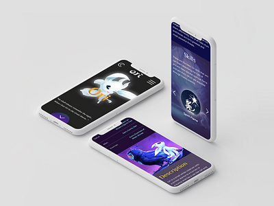 ORI. Game. UI/UX Design