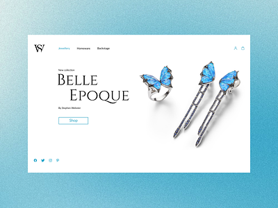 Jewelry. UX/UI Design brand branding concept design graphic design jewelry minimal minimalism opal shop site ui ux uxui web web design