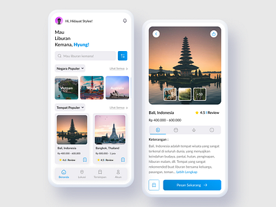 UI & UX Design For Traveling Mobile Apps