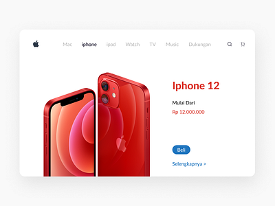 Design Website (Redesign Apple Indonesia)