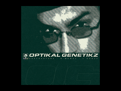 Osservatore - "Optikal Genetikz" [Front] album art album design artwork cover cover artwork cover design design