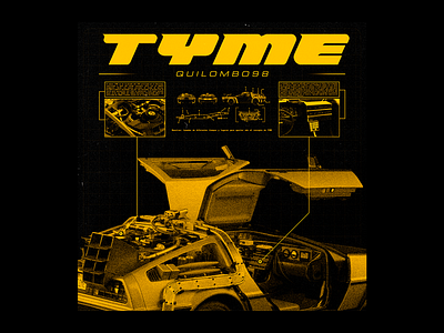 Quilombo98 - "TYME" artwork cover cover artwork