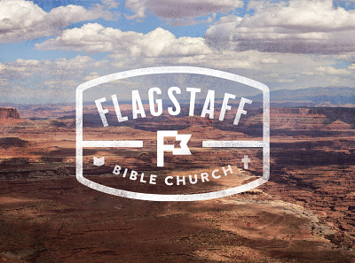 Flagstaff Secondary Logo brand identity branding church logo design icon logo logos typography