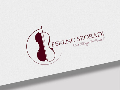 Logo design for Streichinstrumente Szoradi, Berlino