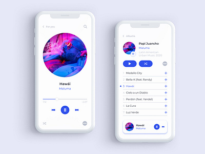 Daily UI #009 Music Player