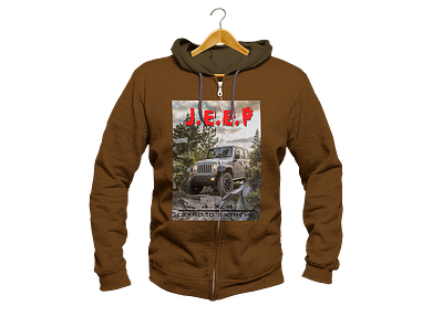 4 x 4 Offroad Extreme Jacket design illustration