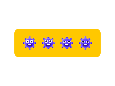 Virus-Emoji color emoji expression illustration image virus
