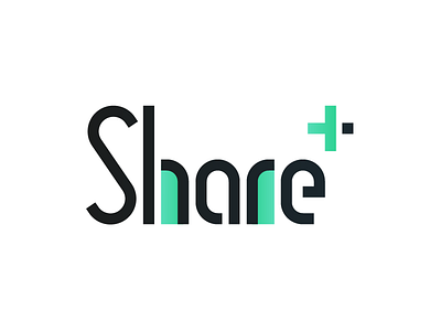 Share+ font home logo share