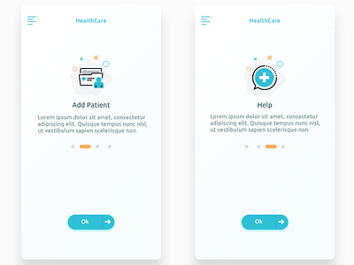 Healthcare App UI