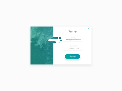 Sign Up UI affinity designer clean dailyui macaffinity register sign in sign up ui