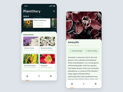 Plant Diary App 🌱