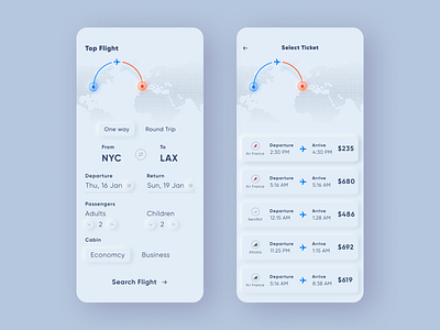 Flight Ticket Booking App