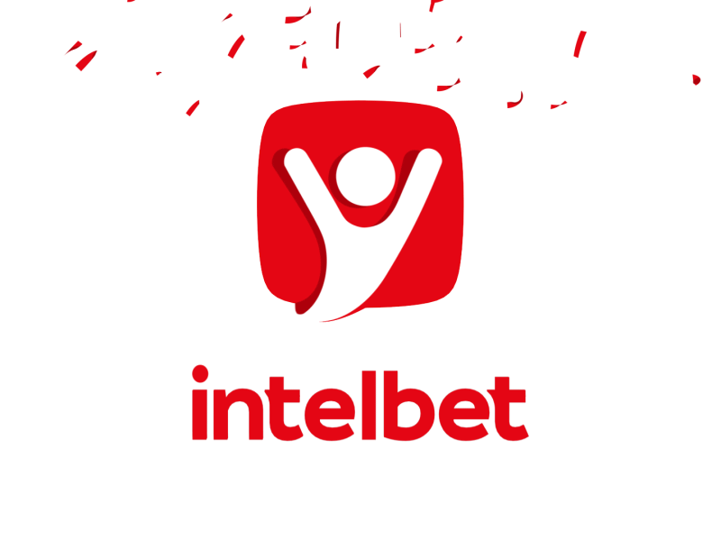 Intelbet logo animation 3d boll branding cell animation confetti intelbet logo logo animation motion graphics