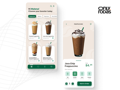 Starbucks Coffee Shop Mobile App app application coffee app design graphic design interface interface design mobile mobile app shop app starbucks ui ui design ui ux ux ux design