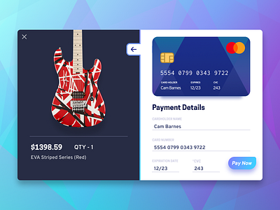 Credit Payment Screen