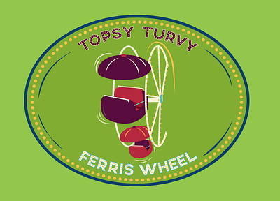 Ferris Wheel design illustration