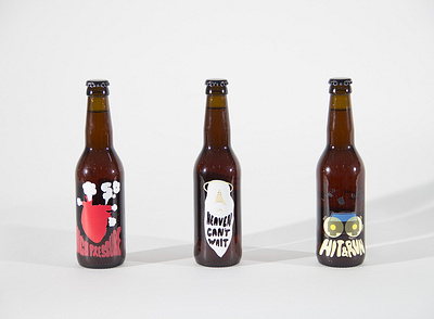 Beer labels beer branding illustration label product design