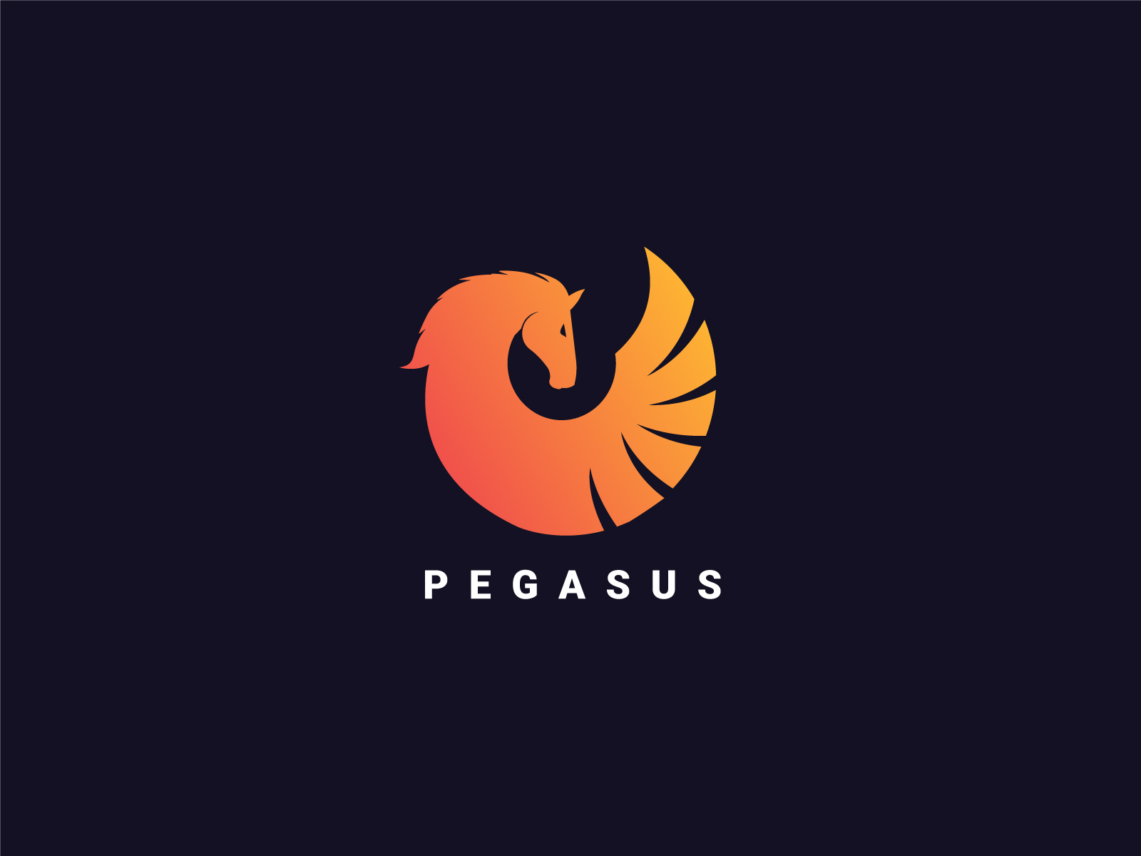 Pegasus by HUSSNAIN GRAPHICS on Dribbble